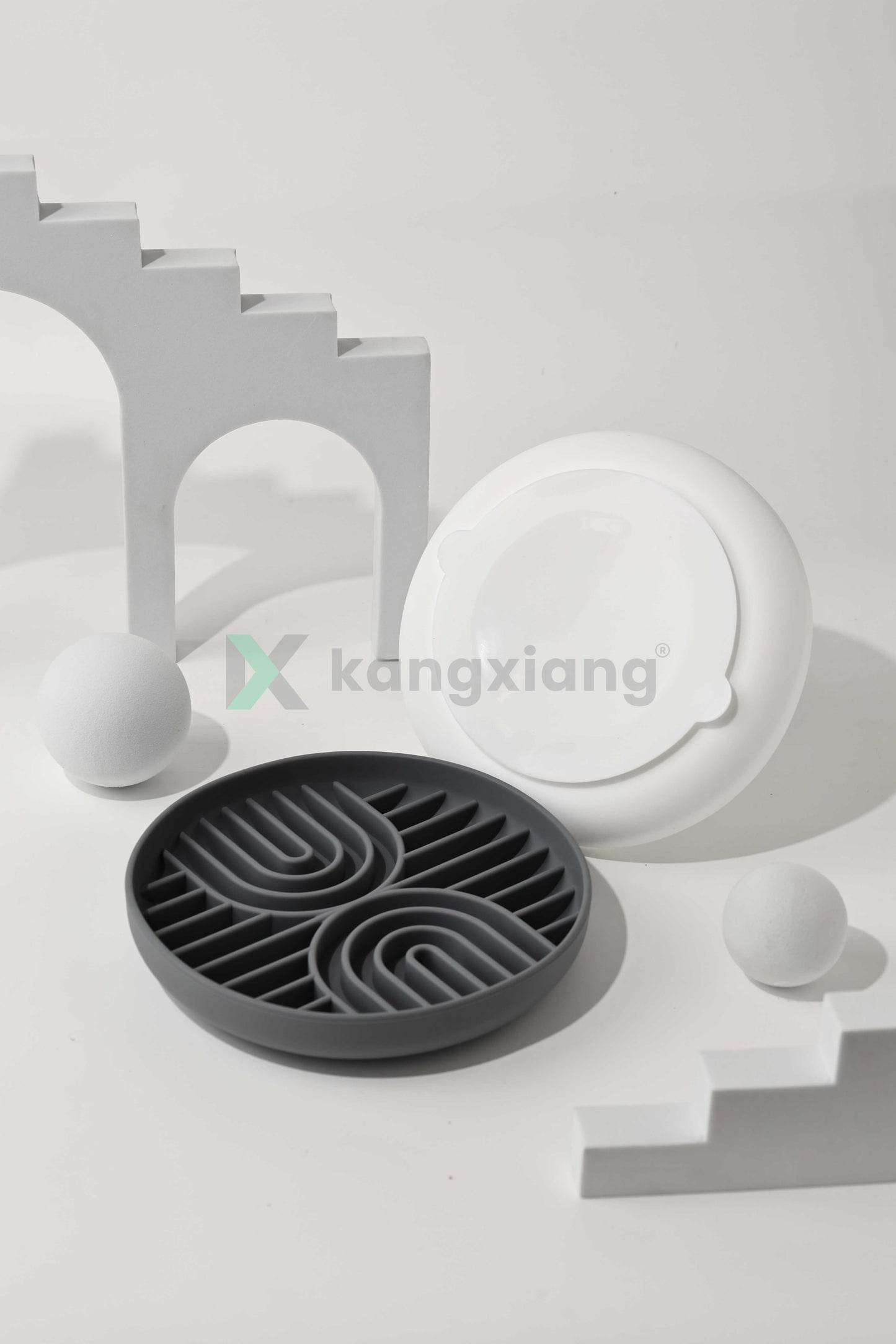 Slow Feeding Pet Bowl with Anti Slip Base