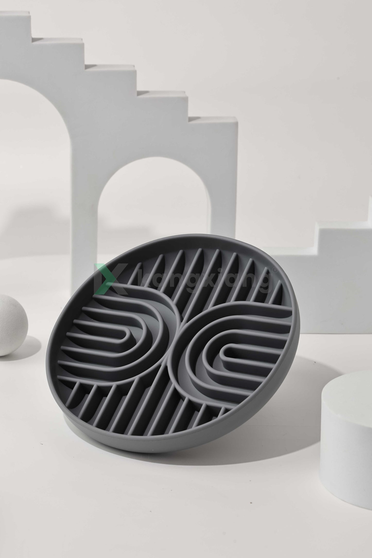 Slow Feeding Pet Bowl with Anti Slip Base
