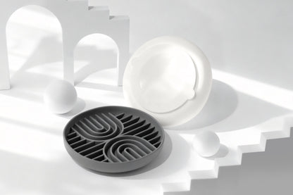 Slow Feeding Pet Bowl with Anti Slip Base